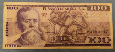 Mexic - 100 Pesos (1978) foto