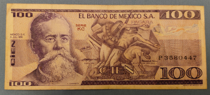 Mexic - 100 Pesos (1978)