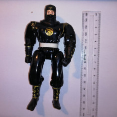 bnk jc Bandai Power Rangers 1995 - Black Ninja- One-Two Punch - 5.5"