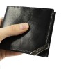 Portofel Barbati Piele Naturala Rovicky, Protectie RFID, Negru, Elegant, Cadou, 12 Carduri