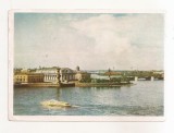FA119 -Carte Postala- RUSIA - Leningrad. Neva, Vasilyevsky Island Promontory, circulata 1964
