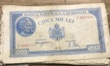 (BNK A) Romania bancnota 5000 lei 2 Mai 1944