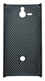 Husa tip grila neagra pentru Sony Xperia U (ST25i)