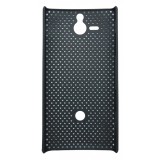 Husa tip grila neagra pentru Sony Xperia U (ST25i)