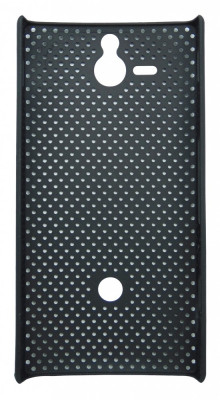 Husa tip grila neagra pentru Sony Xperia U (ST25i) foto
