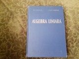 ALGEBRA LINIARA - ION CREANGA, CORINA HAIMOVICI- 12/1