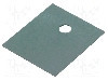 Suport termoconductor din silicon, 17.5mm x 20.5mm x 0.3mm - WS TOP 3/1 foto