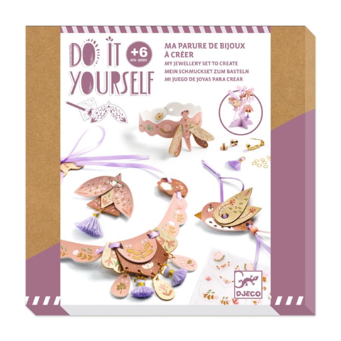 Set DIY bijuterii Miss Rosefinch Djeco