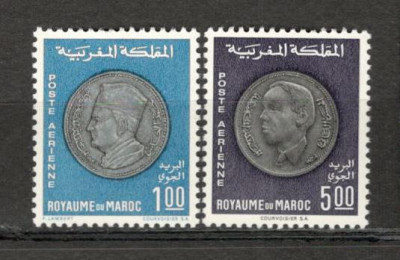 Maroc.1969 Posta aeriana-Numismatica MM.38 foto