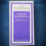 SCRIERI FILOZOFICE - HERBERT MARCUSE - IDEI CONTEMPORANE