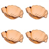 Set boluri, 4 piese, 1.16 L, Plastic, Transparent