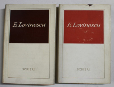 EUGEN LOVINESCU - SCRIERI , VOLUMELE 4 si 5 , 1973 foto