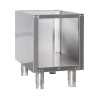 Suport deschis din inox-40x90cm