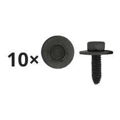 Set 10 surub fixare Mercedes Clasa C (W203) 05.00-03.07, Clasa C (W204), Clasa E (W211) 03.02-06.06, Clasa E (W211) Sdn/Estate, Clasa E (W212) Sdn/Es