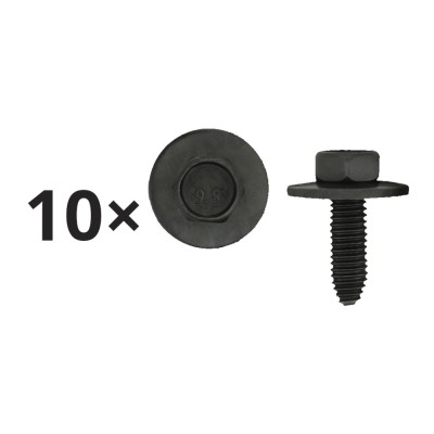 Set 10 surub fixare Mercedes Clasa C (W203) 05.00-03.07, Clasa C (W204), Clasa E (W211) 03.02-06.06, Clasa E (W211) Sdn/Estate, Clasa E (W212) Sdn/Es foto