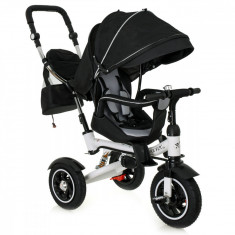 Tricicleta si Carucior pentru copii Premium TRIKE FIX V3 culoare Neagra foto