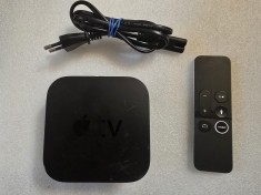 Apple TV (4th Generation) A1625 32GB Full HD WiFi Steaming Device Black