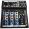 Mixer audio digital fara amplificare cu 4 canale si Bluetooth WVNGR F4-MB
