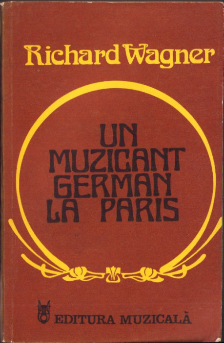HST C3376 Un muzicant german la Paris de Richard Wagner, 1981