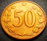 Moneda 50 HALERU - RS CEHOSLOVACIA, anul 1964 * cod 4086, Europa