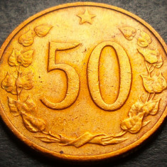 Moneda 50 HALERU - RS CEHOSLOVACIA, anul 1964 * cod 4086