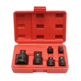 Trusa 6 adaptoare de impact antrenor clichet tubulare cu patrat 1/4, 3/8, 1/2, 3/4 inch