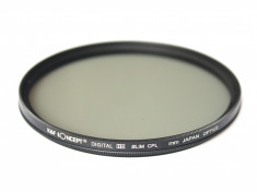 Filtru CPL 82mm Slim K&amp;amp;F Concept pt. obiective Nikon, Canon, Pentax, etc. foto