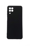 Husa telefon compatibila cu Samsung Galaxy A22, A22 4G, Negru, Cu interior de catifea, 195HT, Silicon, Carcasa