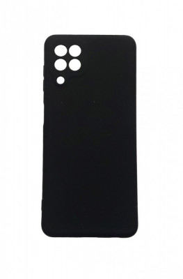 Husa telefon compatibila cu Samsung Galaxy A22, A22 4G, Negru, Cu interior de catifea, 195HT foto