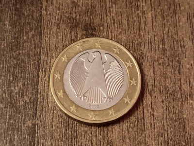 C50 - Moneda foarte veche - 1 euro - Germania - 2002A foto