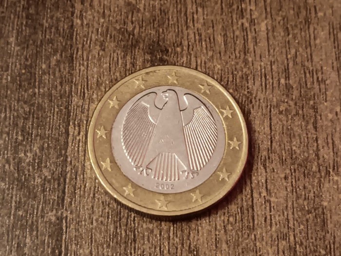 C50 - Moneda foarte veche - 1 euro - Germania - 2002A