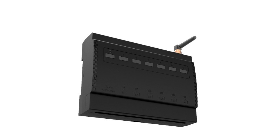 Releu Smart Rovo ERC102 Kinetic, 6 canale, 4x10A, 2x16A WiFi + RF433 ...