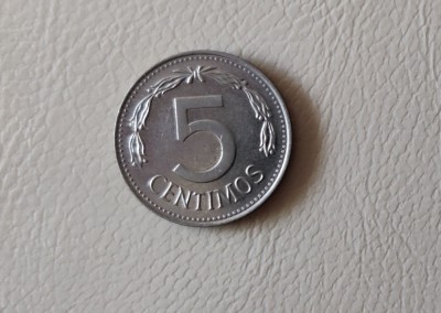 Venezuela - 5 centimos (1983) - monedă s234 foto