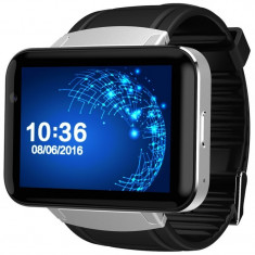 Smartwatch Telefon cu Android iUni DM98, WIFI, 3G, Camera 2 MP, BT, 2,2 Inch, Silver foto