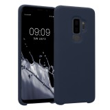 Husa Kwmobile pentru Samsung Galaxy S9 Plus, Silicon, Albastru, 44183.186, Carcasa