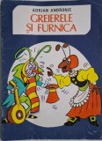 Greierele si Furnica - Carte de Colorat Adrian Andronic - Carte Copii, Desen