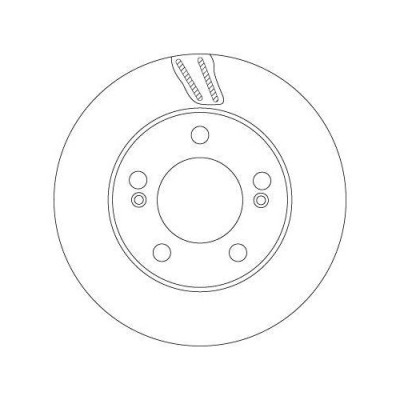 Set disc frana Ssangyong Kyron, Rexton / Rexton 2, Rexton / Rexton 2 Van, Rexton W / Rexton Van, Rexton W / Rexton, Spate, 307X20mm, ventilat, TRW foto