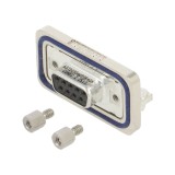 Conector D-Sub 9 pini IP67 CONEC 6STD09SAU99R40X rezistent la apă