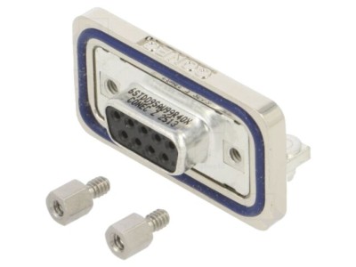 Conector D-Sub 9 pini IP67 CONEC 6STD09SAU99R40X rezistent la apă foto