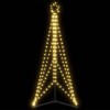 Pom de Crăciun LED 363 LED-uri Alb Cald 182 cm