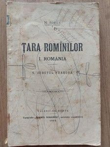 Tara rominilor Romania Hudetul Prahova- N. Iorga foto