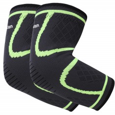 Set 2 maneci de compresie pentru cot Imrusan, L,neopren