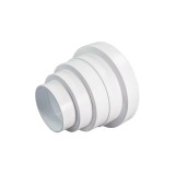 Reductie excentrica pvc, 100-110-120-125 mm (tm)-026799 DSH 492310