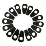 Cumpara ieftin Cutit scarificator Stiga SVP40B, Pilote S400E, S400B, Set 16 bucati, Cod original 118801546/0, 73852 - Lungime 54cm, D-16.2