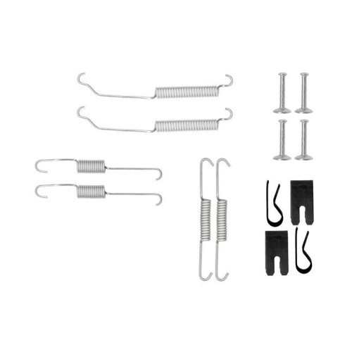 Set accesorii saboti frana Ford Fiesta Sedan 04.10-04.17, Fiesta 6 (Cb1 Ccn) 06.08-04.17, Fiesta 6 Van 08.08-04.17, Ka + Saloon (Tk Fk) 08.14-, Ka+ 3
