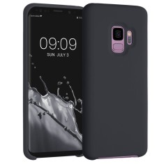 Husa pentru Samsung Galaxy S9, Silicon, Negru, 44182.47, kwmobile
