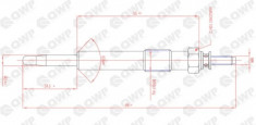 Bujie incandescenta FORD FOCUS II Limuzina (DA) (2005 - 2016) QWP WGP105 foto