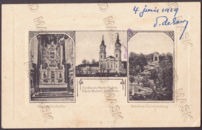 1123 - MARIA RADNA, Arad, Romania - old postcard EMBOSSED - unused foto