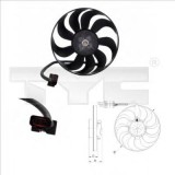 Ventilator, radiator VW POLO (9N) (2001 - 2012) TYC 837-0001