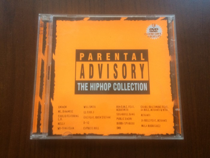 hiphop collection 2003 cd disc VG+/DVD NM compilatie various muzica hip hop rap